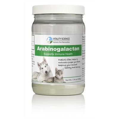 Arabinogalactan Immune Support Powder Supplement for Dogs & Cats, 220-gr