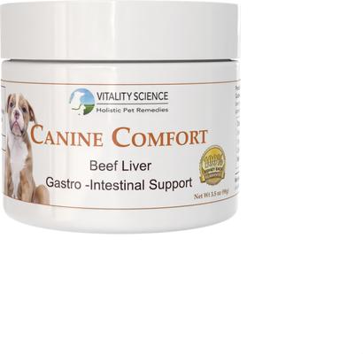 Canine Comfort Beef Liver Formula Digestive Aid Powder Supplement for Dogs, 220 g