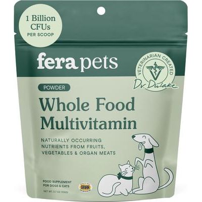 Fera Pets, Whole Food Multivitamin Topper for Dogs and Cats. 105 gr.