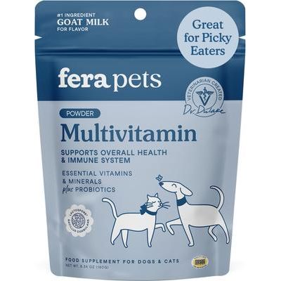 Fera Pets, Multivitamin Goat Milk Topper for Dogs and Cats. 180 gr.