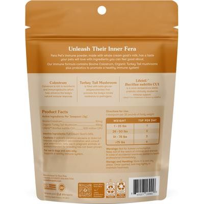 Fera Pets, Immune Goat Milk for Dogs and Cats. 170 gr.
