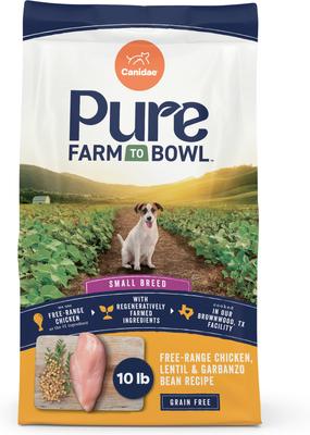 Pure Farm To Bowl Small Breed Wild-Caught Salmon & Lentil Recipe Dry Dog Food, 4-lb bag