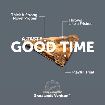 Bucky Chews Sampler Value Pack Assorted Roam Venison Dog Bones