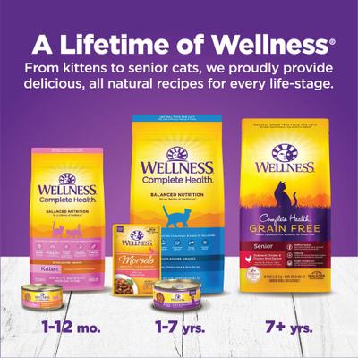 Complete Health Poultry Favorites Variety Pack Grain-Free Wet Cat Food, 5.5-oz can, case of 12