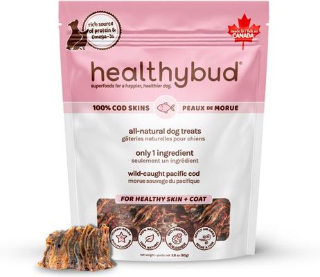 Banana Chips Crunchy Vegan Dog Treats Single Ingredient, 5.3-oz bag