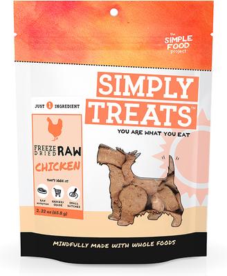 Chicken Freeze-Dried Dog Treats, 2.3-oz