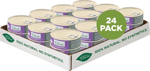 100% Natural Feline Duck & Salmon Recipe Grain-Free Wet Cat Food, 5.5-oz, case of 24