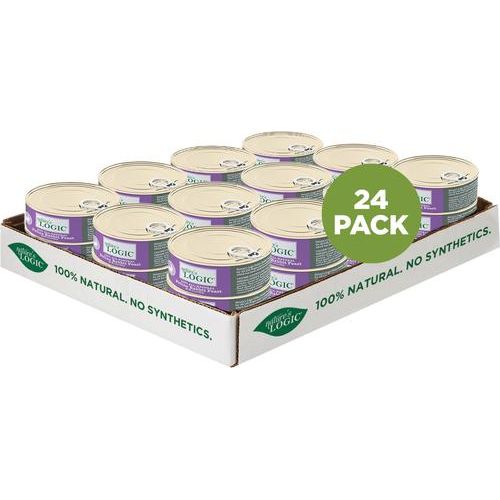 100% Natural Feline Duck & Salmon Recipe Grain-Free Wet Cat Food, 5.5-oz, case of 24