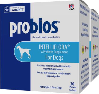 Intelliflora Probiotic Dog Supplement, 30 count