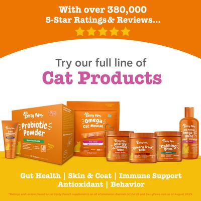 Hip & Joint Glucosomine Mobility Bites Chicken Flavored Soft Chew Supplement for Cats, 60 count