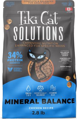 Solutions Mineral Balance Chicken Grain-Free Dry Cat Food, 5.6-lb bag