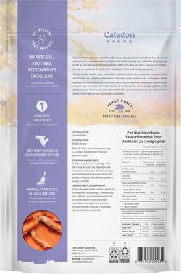 Golosinas masticables de batata para perros, bolsa de 9.3 oz