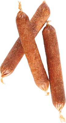 Baker's Dozen 4-in Turkey Sausage Dog Treats, 13 count pouch