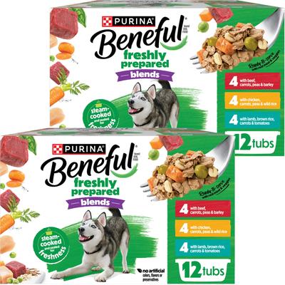 Freshly Prepared Blends with Lamb, Brown Rice, Carrots & Tomatoes Wet Dog Food, 10-oz container, case of 8