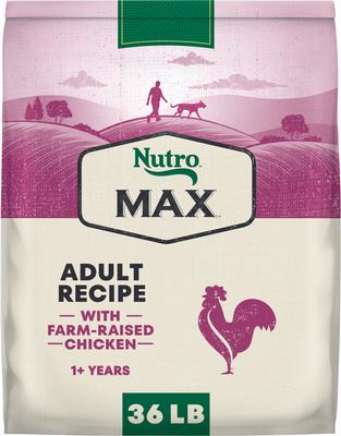 Max Adult Farm-Raised Chicken Recipe Natural Dry Dog Food, 25-lb bag