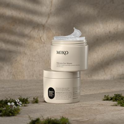 Toallitas húmedas para oídos de perro Manuka, 50 unidades