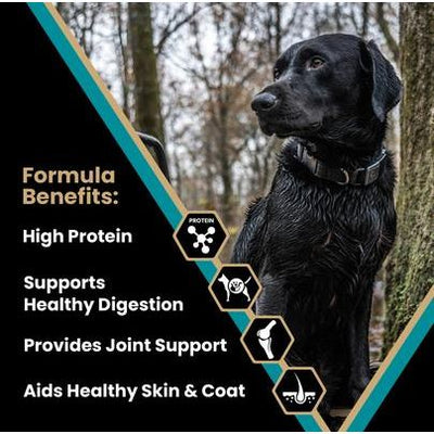 Alimento seco para perros deportivos Realtree Max-5 Pro 30/20 con alto contenido proteico para apoyo articular, bolsa de 15 lb