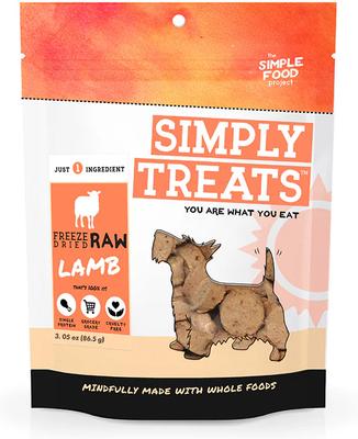 Lamb Freeze-Dried Dog Treats, 3-oz