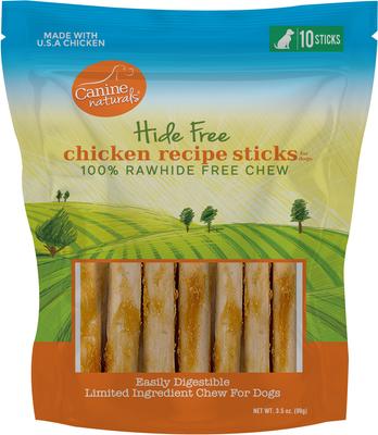 Hide Free Chicken Recipe Stick Dog Chew, 40 count