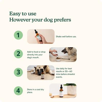 Anytime Drops Chicken Flavored Liquid Calming Supplement for Dogs, 60-mL bottle