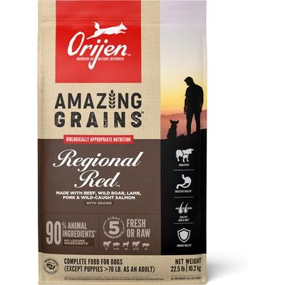 Amazing Grains Regional Red High-Protein Dry Dog Food. 2 tamaños