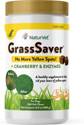 GrassSaver Health Pork & Beef Flavored Wafer Supplement for Dogs, 300 count