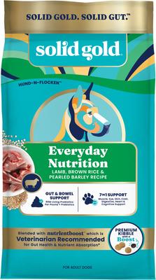 Gut Health Real Lamb, Brown Rice & Pearled Barley Recipe Whole Grain Dry Dog Food, 22-lb bag