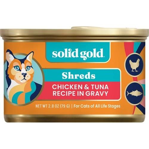 Nature's Harmony Variety Pack Grain-Free Shreds in Gravy Wet Cat Food, 3-oz can, case of 12