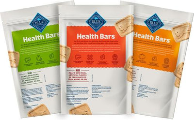 Galletas crujientes naturales para perros Health Bars, paquete variado, 16 oz (3 unidades)