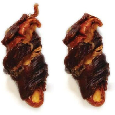 Cecina de búfalo de agua con premios de manzana para perros, 100 gramos