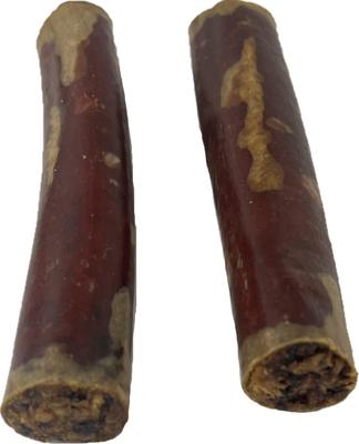 6-in Water Buffalo Pizzle Stuffed Esophagus Natural Dog Chew Treats, 3 count