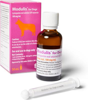 for Dogs (cyclosporine oral solution) USP MODIFIED 100mg/mL 30mL