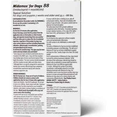 Solución tópica para perros de 24 a 40 kg (caja azul), 6 dosis (suministro para 6 meses)