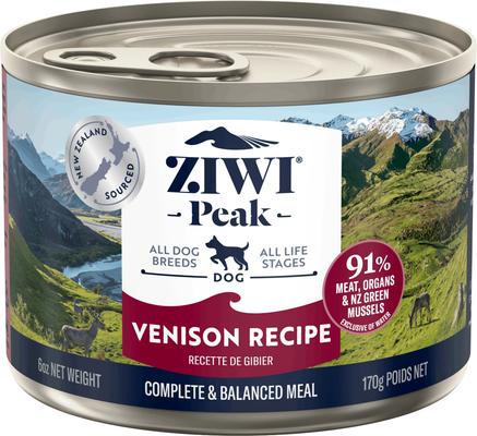 Peak Variety Pack Adult Grain-Free Beef, Lamb Pate Canned Dog Food, 6-oz can, case of 6