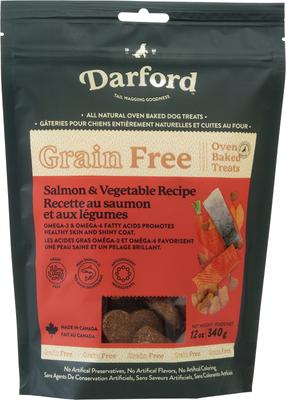 Grain-Free Baked Pumpkin Recipe with Mixed Vegetables Dog Treats, 12-oz bag