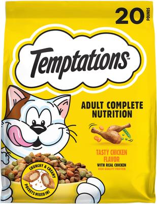 Beef, Chicken, & Cheese BBQ Flavor Adult Dry Cat Food, 3.15-lb bag