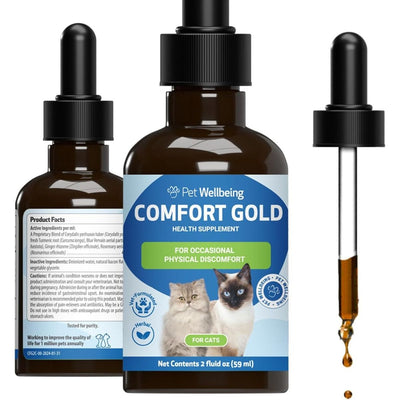 Comfort GOLD for Occasional Discomfort for Cats. 60 ml. - Pet Wellbeing