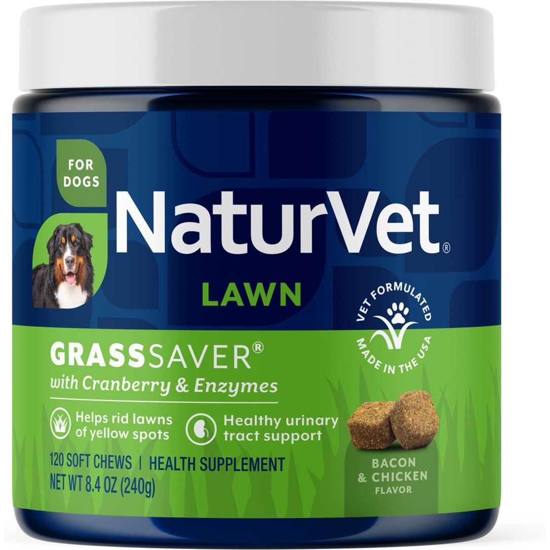 GrassSaver Health Supplement, sabor Tocino y Pollo. 120 unidades.