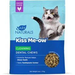 Kiss Me-Ow Cleaning Dental Chews, sabor Pollo. 170 g. - Ark Naturals