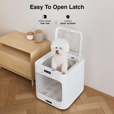 Cleanbreeze Smart Dog & Cat Dryer, White, 60-L