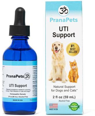 Urinary Tract Support for Urinary Tract Infections UTI Liquid Supplement for Cats & Dogs, 2-fl oz bottle