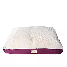 Armarkat Burgundy & Ivory Mat Dog Bed