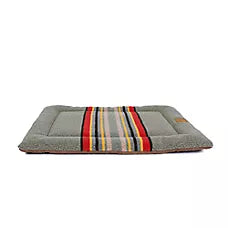 Pendleton Vintage Camp Heather Green Comfort Cushion for Dogs