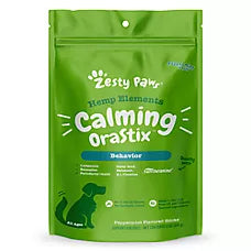 Hemp Elements Calming Bites, Stress Anxiety & Hyperactivity, sabor Menta. 340 g.