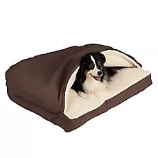 Snoozer® Luxury Microsuede Rectangle Cozy Cave® Dog Bed