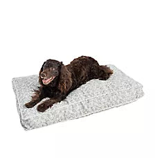 Snoozer Ramey Gray Indoor/Outdoor Rectangle Dog Bed