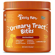 Cranberry Bites, Kidney & Bladder Support, sabor Pollo. 90 chews.