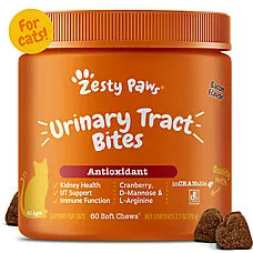 Cranberry Bites, Kidney & Bladder Support, sabor Tocino. 60 chews.