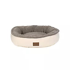 REV Cama Microfiber & Tipped Berber Comfy Cup para Perros - Carolina Pet Company