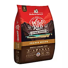 Wild Red Raw Coated All Life Stages Dry Dog Food - Grain & Legume Free, Prairie